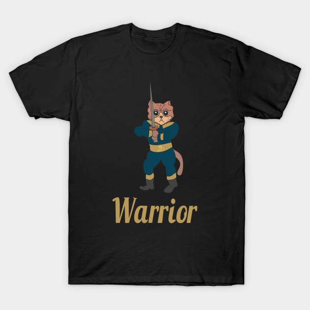 Warrior T-Shirt by Alekvik